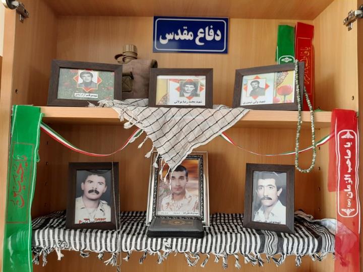 بخش دفاع مقدس مربوط به شهدای روستای قولنجی